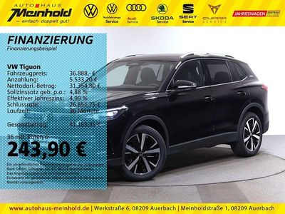 Gebraucht VW Tiguan Goal 150 PS (110 kW) 2025 Deep black perleffekt SUV