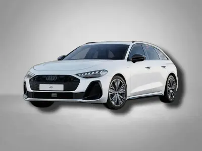 Gebraucht Audi A5 S-Line 204 PS (150 kW) 2026 Gletscherweiß metallic Kombi
