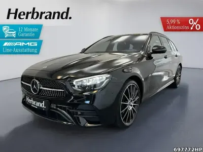 Brugt Mercedes E400 AMG 330 HK (242 kW) 2023 Sort Stationcar