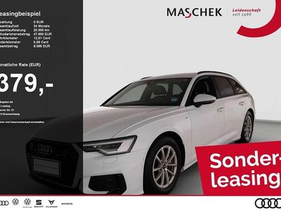 Gebraucht Audi A6 S-Line 204 PS (150 kW) 2025 Gletscherweiß metallic Kombi