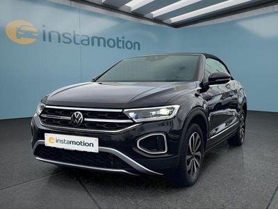Gebraucht VW T-Roc Cabriolet 110 PS (80 kW) 2024 Schwarz Cabrio