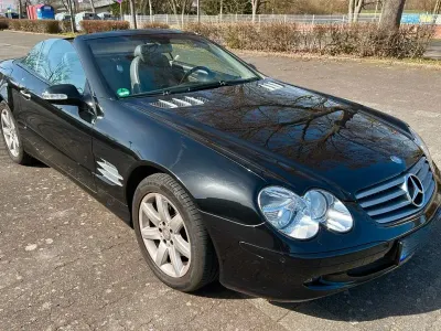 Gebraucht Mercedes SL350 245 PS (180 kW) 2003 Schwarz Cabrio