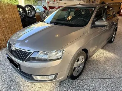 Gebraucht Skoda Rapid Drive 110 PS (80 kW) 2017 Beige Kleinwagen