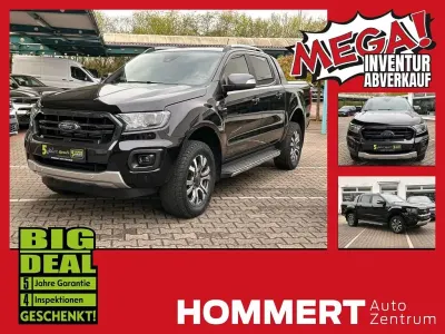 Gebraucht Ford Ranger Wildtrack 170 PS (125 kW) 2022 Obsidianschwarz metallic Pickup