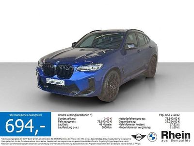 Gebraucht BMW X4 M Competition Edition 510 PS (375 kW) 2025 Marina bay blau met. SUV
