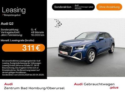 Gebraucht Audi Q2 S-Line 150 PS (110 kW) 2025 Ascariblau metallic SUV