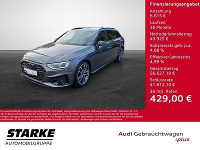 Navarrablau metallic Gebraucht 2023 Audi S4 Ambiente Kombi | 51.890 € (Etwas zu teuer)