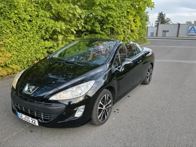 Gebraucht Peugeot 308 CC 140 PS (102 kW) 2009 Schwarz Cabrio