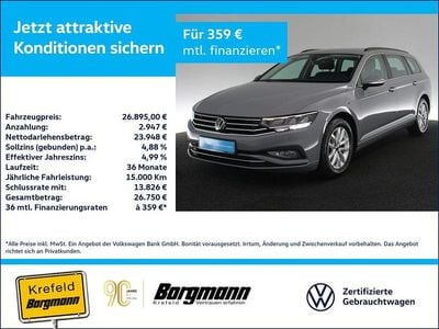 Grau / mondstein grau Gebraucht 2023 VW Passat Business Kombi | 26.895 € (Fairer Preis)