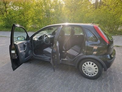 gebraucht Opel Corsa C Schwarz TÜV März 2025