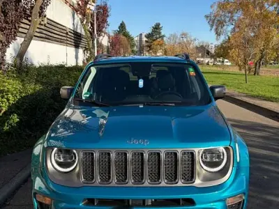 Gebraucht Jeep Renegade Limited 150 PS (110 kW) 2019 Blau SUV
