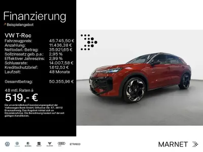 Neu VW T-Roc Cabriolet R-line 150 PS (110 kW) 2026 Rot SUV