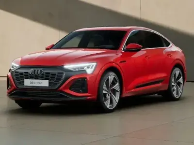 Gebraucht Audi Q8 Sportback e-tron S-Line 300 kW (408 PS) 2023 Rot SUV