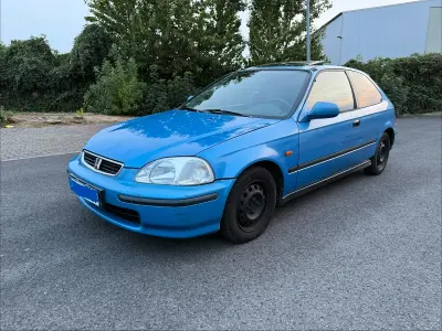 Gebraucht Honda Civic 90 PS (66 kW) 1998 Blau Coupé