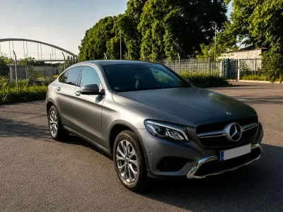 Używany Mercedes GLC350 AMG 258 KM (189 kW) 2019 Szary Coupe