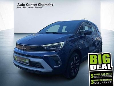 Gebraucht Opel Crossland X Elegance 110 PS (80 kW) 2022 Nautic blau / black SUV