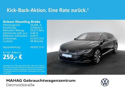 Gebraucht VW Arteon R-line 190 PS (139 kW) 2023 Deep black perleffekt Kombi