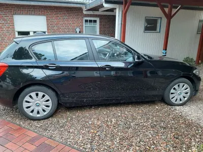 Gebraucht BMW 116 109 PS (80 kW) 2016 Schwarz Kleinwagen