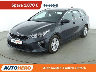 Usado Kia Ceed Vision 140 HP (102 kW) 2020 Cinzento Citadino