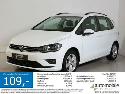 Gebraucht VW Golf Sportsvan Comfortline 125 PS (91 kW) 2015 Weiß Van / Kleinbus