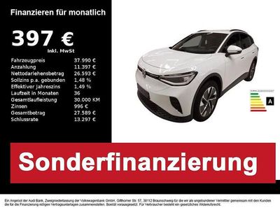 Gebraucht VW ID.4 Pro 210 kW (286 PS) 2025 Gletscherweiß SUV