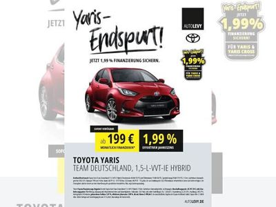 gebraucht Toyota Yaris Hybrid 1.5 Hybrid Team D +Navi+R.Kamera+PDC+Alu+