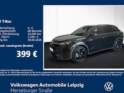 Neu VW T-Roc Cabriolet R-line 150 PS (110 kW) 2026 Schwarz SUV