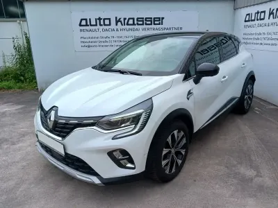 Gebraucht Renault Captur Techno 140 PS (102 kW) 2024 Perlmuttweiß, dach blackpe SUV