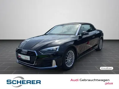 Gebraucht Audi A5 Cabriolet Advanced Plus 204 PS (150 kW) 2023 Mythosschwarz metallic Cabrio