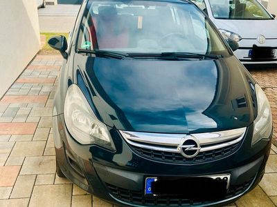 Usata Opel Corsa Active 68 CV (50 kW) 2013 Verde Utilitaria
