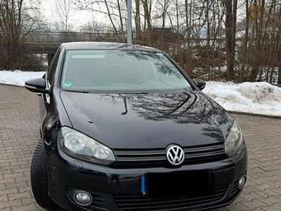 Gebraucht VW Golf VI 2010 Schwarz Kleinwagen