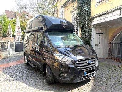 Second-hand Ford Transit Custom Trend 150 CP (110 kW) 2023 Negru Van