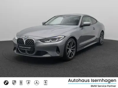 Gebraucht BMW 420 Coupé Sport Line 190 PS (139 kW) 2023 Skyscraper grau  c4w Coupé