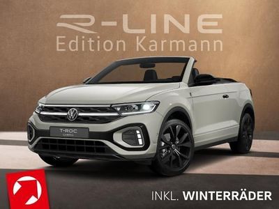Neu VW T-Roc Cabriolet Karmann 150 PS (110 kW) 2025 Grau (ascotgrau / schwarz) Cabrio