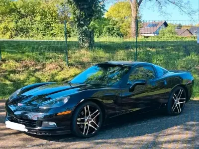 Brugt Corvette C6 436 HK (320 kW) 2007 Sort Coupe