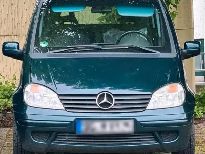Gebraucht Mercedes Vaneo 102 PS (75 kW) 2004 Grün Van / Kleinbus