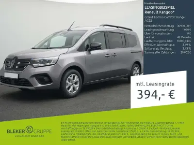 Nouvelle Renault Kangoo Techno 89 kW (122 ch) 2026 Gris SUV
