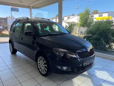 Gebraucht Skoda Roomster Best of 86 PS (63 kW) 2015 Schwarz Van / Kleinbus