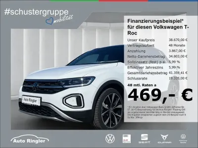 Gebraucht VW T-Roc Style 150 PS (110 kW) 2026 Weiss SUV