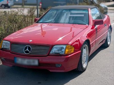 Gebraucht Mercedes SL500 326 PS (239 kW) 1991 Rot Cabrio