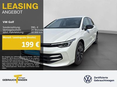 Gebraucht VW Golf VIII Goal 150 PS (110 kW) 2025 Weiß Limousine