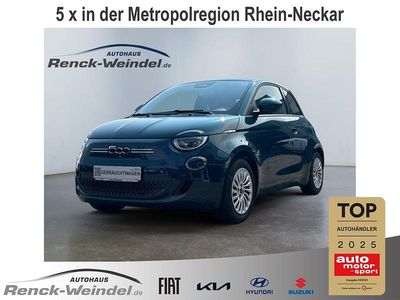 Gebraucht Fiat 500e Basis 86 kW (118 PS) 2023 Ozean grün) (gruen Kleinwagen