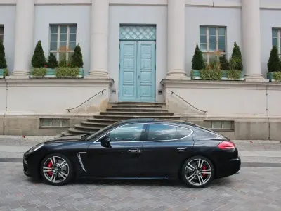 Gebraucht Porsche Panamera Turbo 519 PS (381 kW) 2013 Schwarz Kleinwagen
