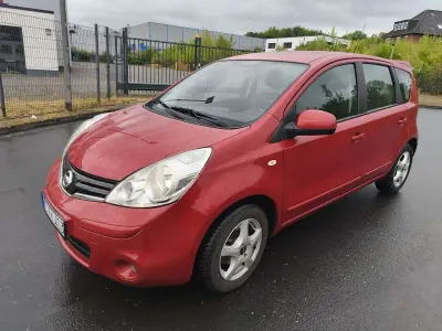 Gebraucht Nissan Note Acenta 110 PS (80 kW) 2009 Rot Kleinwagen