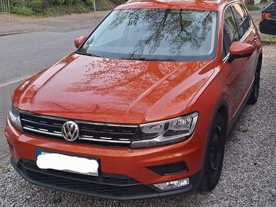 Usata VW Tiguan Sound 150 CV (110 kW) 2017 Arancione SUV