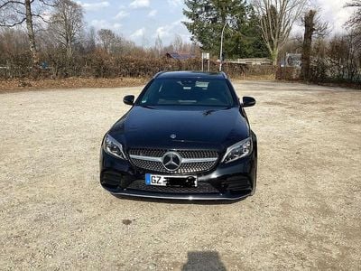 Gebraucht Mercedes C300e AMG line 306 PS (225 kW) 2020 Schwarz Kombi