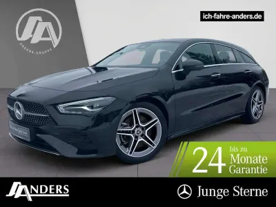 Brugt Mercedes CLA200 AMG 150 HK (110 kW) 2024 Sort Stationcar