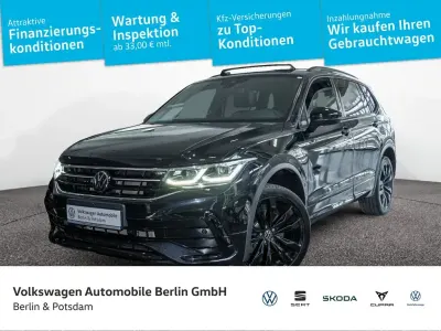 Gebraucht VW Tiguan Allspace R-line 245 PS (180 kW) 2022 Schwarz SUV