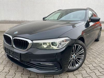 Saphirschwarz Gebraucht 2018 BMW 520 Sport Line Kombi | 16.990 € (Fairer Preis)