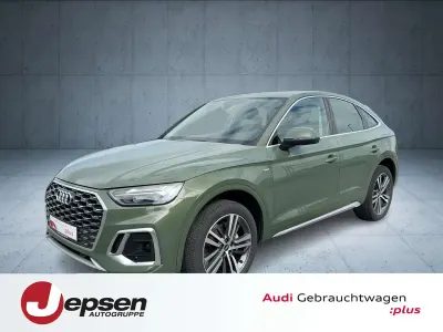 Gebraucht Audi Q5 Sportback S-Line 299 PS (219 kW) 2023 Distriktgrün metallic SUV